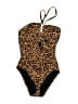 Sofia by Sofia Vergara Gold One Piece Swimsuit Size S - photo 1