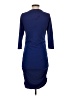 Express Solid Blue Casual Dress Size S - photo 2