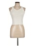 Marled Ivory Sleeveless Top Size L - photo 1