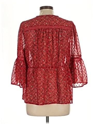 Lucky Brand 3/4 Sleeve Blouse (view 2)
