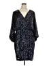 Eliza J Stars Black Cocktail Dress Size 16 - photo 1
