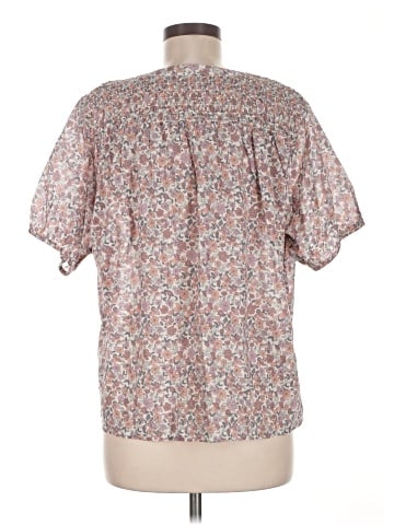 Lucky Brand Short Sleeve Blouse (view 2)
