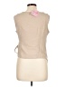 Active 100% Polyester Tan Sleeveless Blouse Size L - photo 2