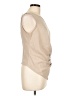 Active 100% Polyester Tan Sleeveless Blouse Size L - photo 4