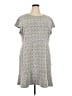 MICHAEL Michael Kors Print Gray Casual Dress Size 3X - photo 1