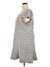 MICHAEL Michael Kors Print Gray Casual Dress Size 3X - photo 5
