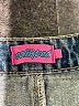 Edikted 100% Cotton Blue Denim Shorts Size L - photo 3