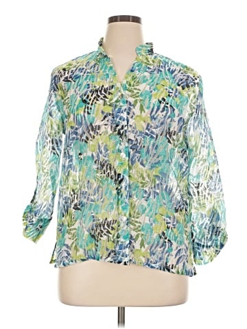 Allyson Whitmore 3/4 Sleeve Blouse (view 1)