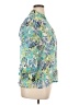 Allyson Whitmore Print Green 3/4 Sleeve Blouse Size XL - photo 4