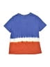 Hanna Andersson 100% Cotton Color Block Blue Short Sleeve T-Shirt Size 6 - 7 - photo 2