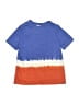 Hanna Andersson 100% Cotton Color Block Blue Short Sleeve T-Shirt Size 6 - 7 - photo 1