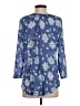 Fred David Blue 3/4 Sleeve Blouse Size S - photo 2
