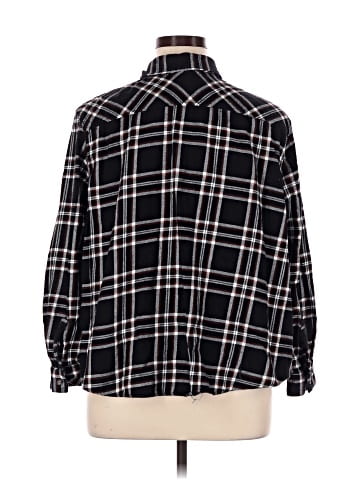 a.n.a. A New Approach Long Sleeve Button-Down Shirt (view 2)