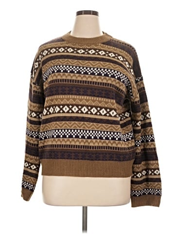 Romwe Pullover Sweater (view 1)