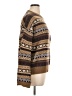Romwe 100% Acrylic Print Brown Pullover Sweater Size L - photo 4
