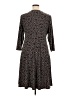 Anne Klein Animal Print Brown Casual Dress Size 1X - photo 2