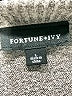 Fortune + Ivy Metallic Tan Pullover Sweater Size L - photo 7