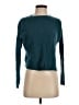 Eileen Fisher 100% Cashmere Teal Cashmere Pullover Sweater Size XXS - photo 1