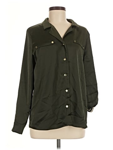 Anne Klein Long Sleeve Blouse (view 1)