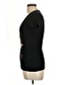 Bella Black Short Sleeve Top Size M - photo 5