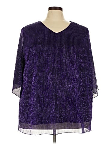 Catherines 3/4 Sleeve Blouse (view 1)