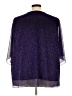 Catherines Purple 3/4 Sleeve Blouse Size 3X - photo 2