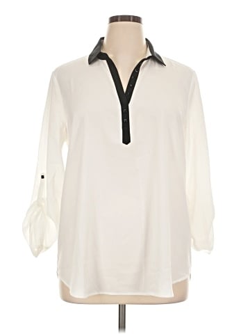 Kenneth Cole REACTION 3/4 Sleeve Blouse (view 1)