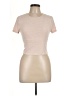 Yogalicious Tan Short Sleeve Turtleneck Size M - photo 1