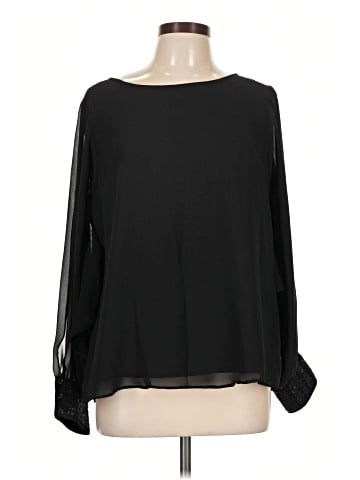Jennifer Lopez Long Sleeve Blouse (view 1)