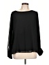 Jennifer Lopez 100% Polyester Black Long Sleeve Blouse Size L - photo 1