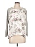 Style&Co Sport Print Gray Pullover Sweater Size L - photo 1