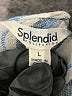 Splendid Blue Sleeveless Blouse Size L - photo 7