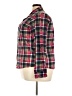 Just Be... 100% Polyester Plaid Red Long Sleeve Blouse Size 3X - photo 5
