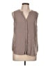 Apt. 9 100% Polyester Gray Sleeveless Blouse Size L - photo 1