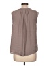 Apt. 9 100% Polyester Gray Sleeveless Blouse Size L - photo 2
