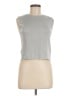 Zara Silver Sleeveless Top Size M - photo 1