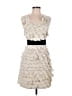 Ryu Ivory Cocktail Dress Size M - photo 1