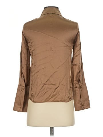 Banana Republic Long Sleeve Silk Top (view 2)