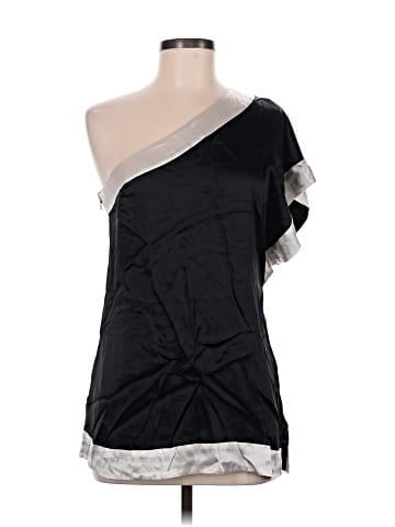 Bebe Sleeveless Silk Top (view 1)