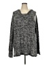 Suzanne Betro Gray Pullover Sweater Size 2X - photo 1