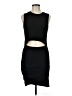 BTFBM Solid Black Cocktail Dress Size M - photo 1