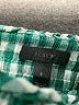 J.Crew 100% Linen Checkered-gingham Green Shorts Size S - photo 3