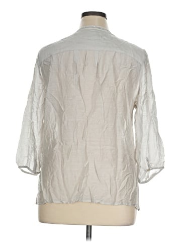 Chico's 3/4 Sleeve T-Shirt (view 2)