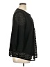 St. John's Bay 100% Polyester Black 3/4 Sleeve Blouse Size XL - photo 4