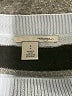 Halogen Stripes Silver Pullover Sweater Size S - photo 7