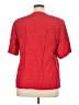 Worthington 100% Rayon Red Short Sleeve Blouse Size 16 - photo 2