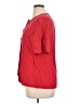 Worthington 100% Rayon Red Short Sleeve Blouse Size 16 - photo 5
