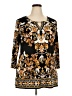 JM Collection Black 3/4 Sleeve Blouse Size XXL - photo 1