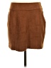 Abbeline Solid Brown Casual Skirt Size S - photo 1