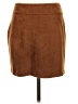 Abbeline Solid Brown Casual Skirt Size S - photo 2